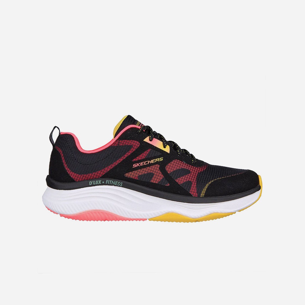 Giày sneaker nữ Skechers D'Lux Fitness - 149834-BKMT