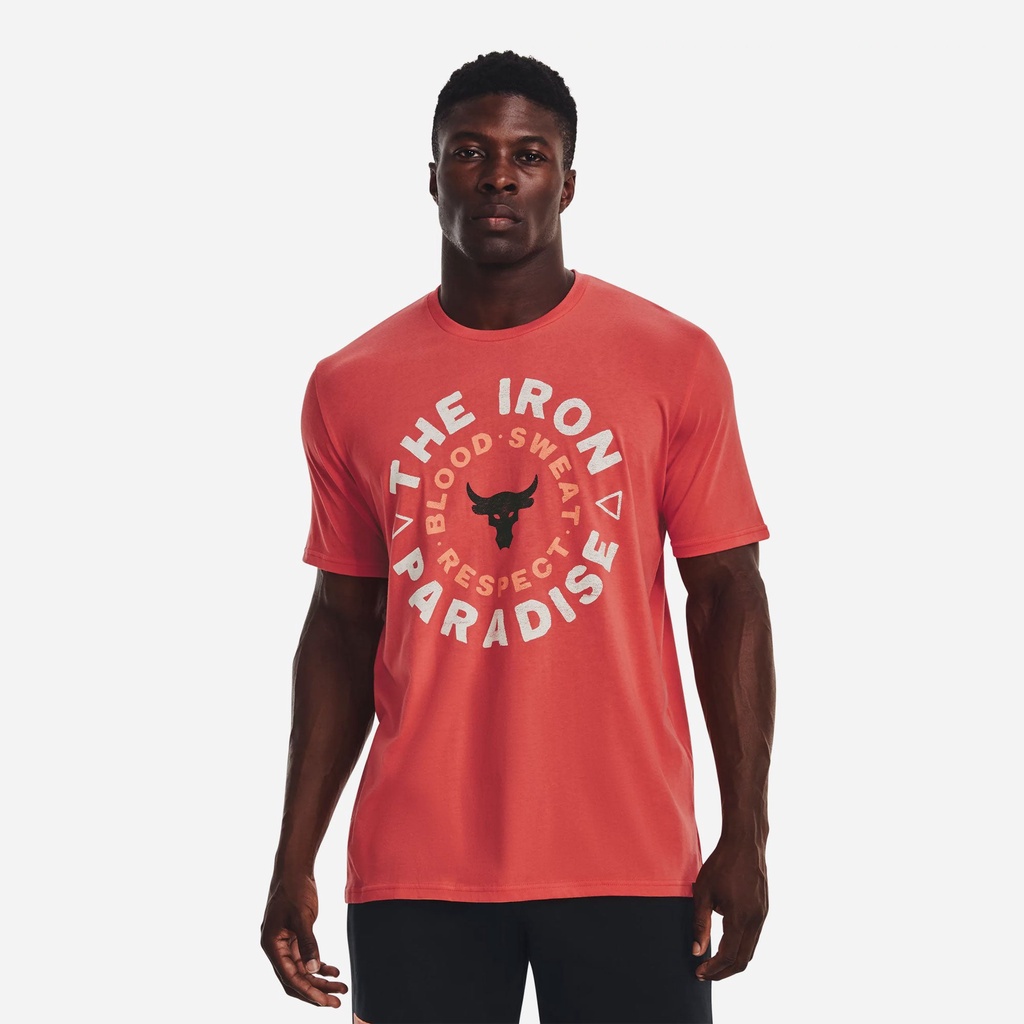 Áo thun thể thao nam Under Armour The Rock - 1376896-872