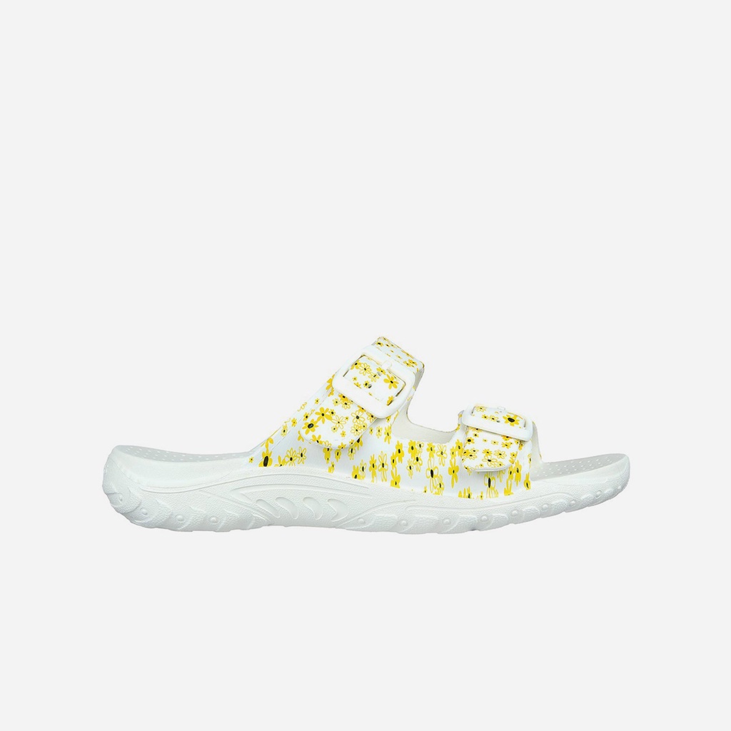 Dép quai ngang nữ Skechers Foamies Reggae - 111174-WHT