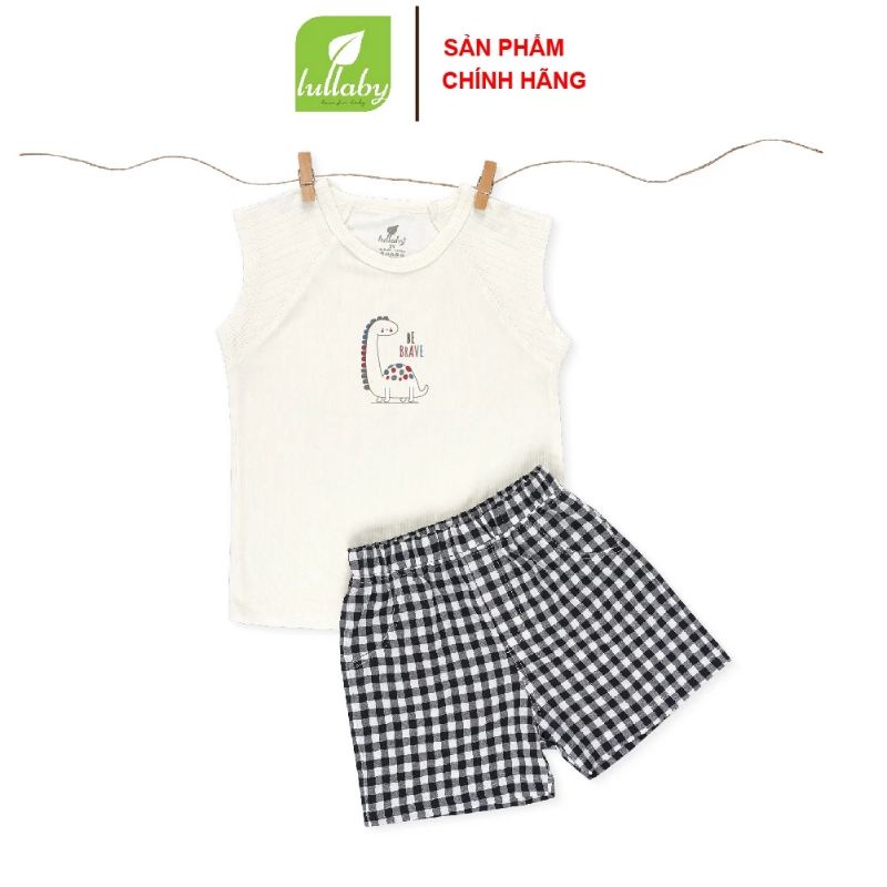 Bộ cộc tay Lullaby bé trai bé gái NH152V