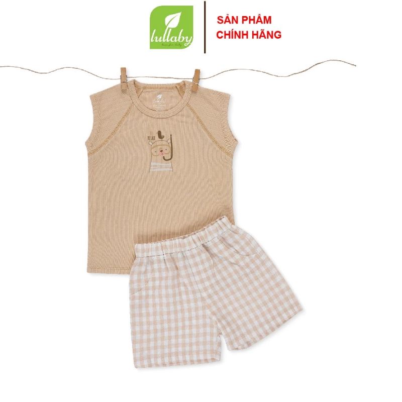 Bộ cộc tay Lullaby bé trai bé gái NH152V