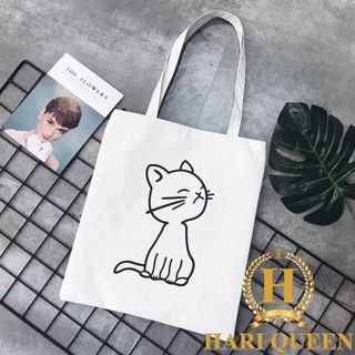 [Túi tote] Túi vải mèo ria TUI2019