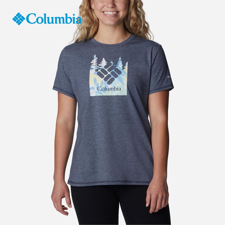 Áo thun ngắn tay thể thao nữ Columbia Sun Trek™ Graphic - 1931752472