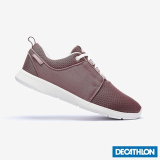 Giày đi bộ nữ soft hồng nâu DECATHLON newfeel mã 8774152
