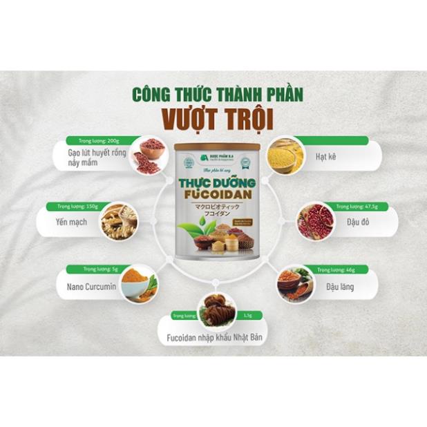 Thực Dưỡng Fucoidan, Hộp 500mg