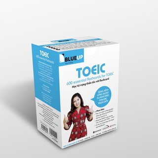 Sách - Blue Up - 600 Essential Flashcards For Toeic - Alpha Books