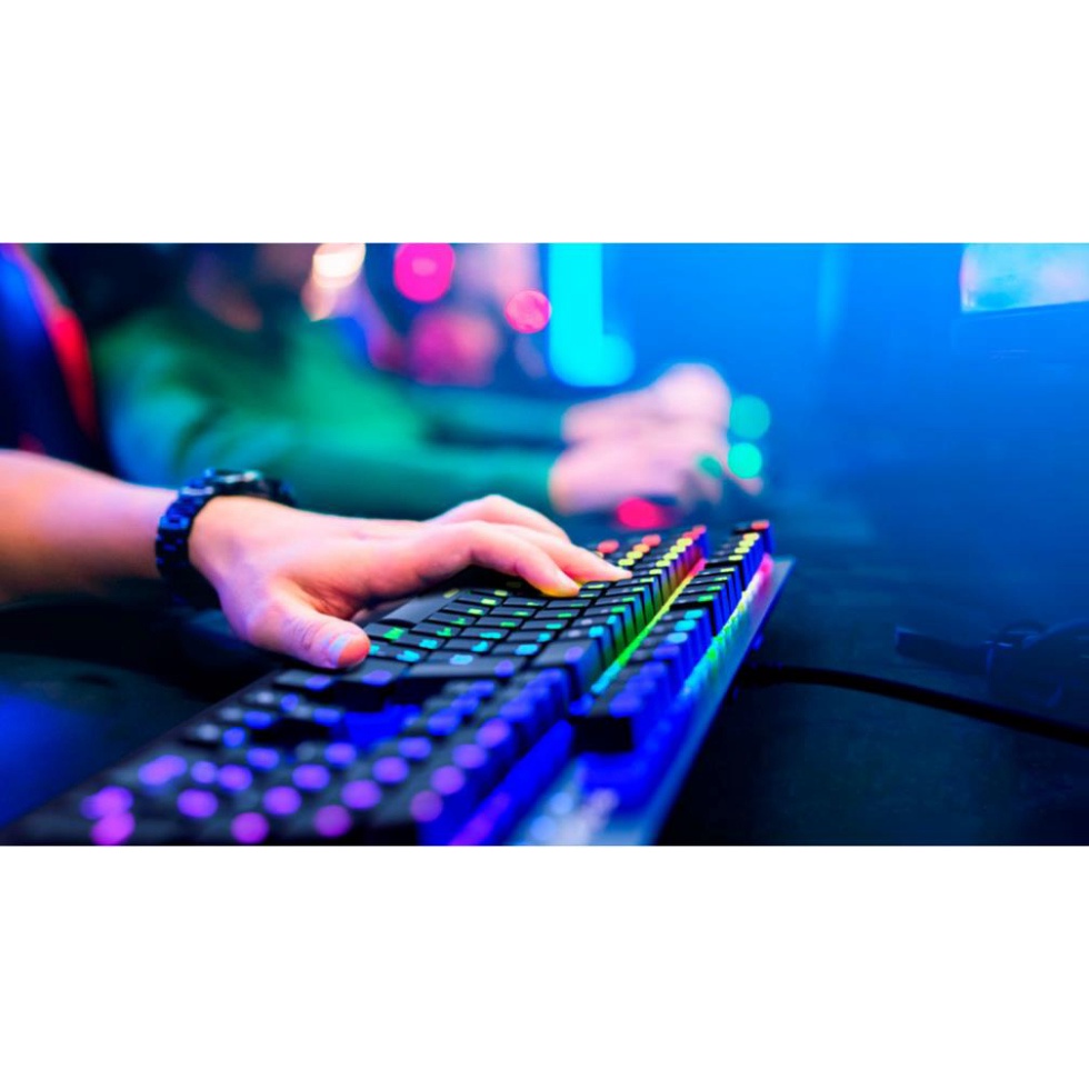 Bàn Phím Cơ Chơi Game Philco PKB92 - Phím Led RGB Nhiều Chế Độ Kèm Kê Tay, Cho Máy Tính PC Gaming TECHHIGH
