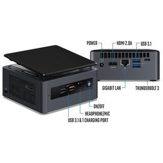 PC Intel NUC Kit BOXNUC8i3BEH2 i3 8109U