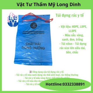 Túi đựng rác y tế kích thước 90cmx120 dùng cho thùng rác 120 lít