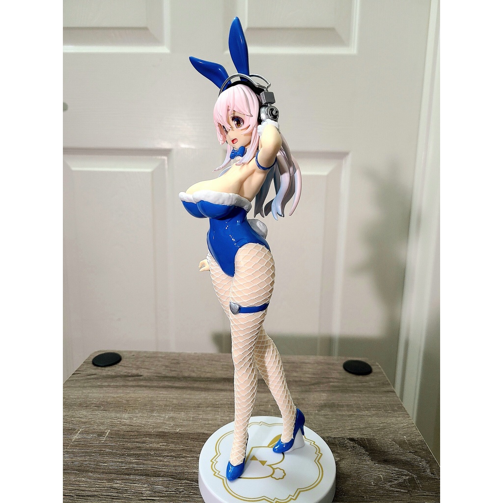 Mô hình Sonico - Super Sonico - BiCute Bunnies - Blue Rabbit ver Chính Hãng FuRyu