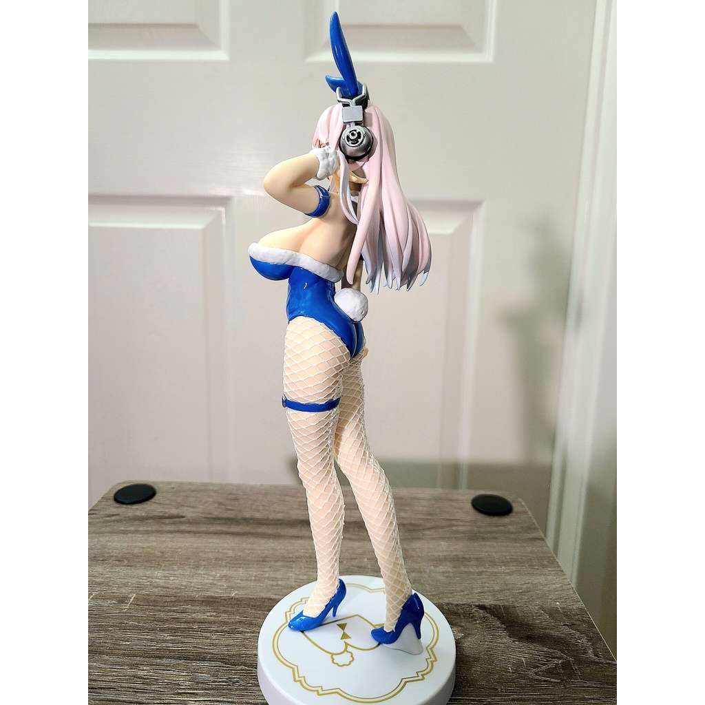 Mô hình Sonico - Super Sonico - BiCute Bunnies - Blue Rabbit ver Chính Hãng FuRyu