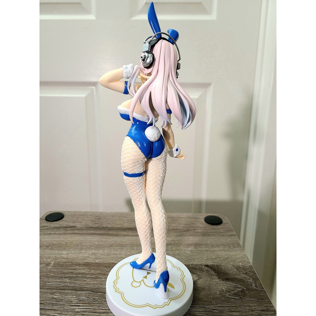Mô hình Sonico - Super Sonico - BiCute Bunnies - Blue Rabbit ver Chính Hãng FuRyu