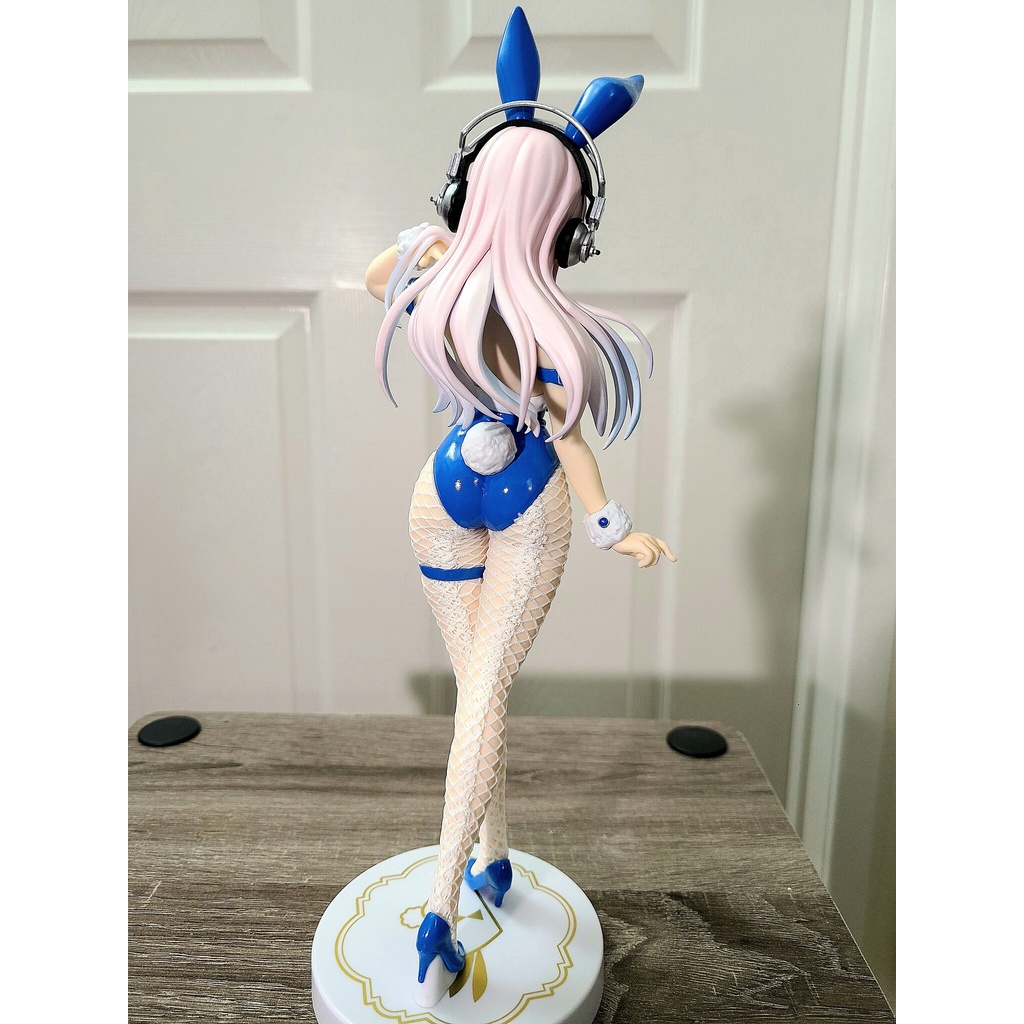 Mô hình Sonico - Super Sonico - BiCute Bunnies - Blue Rabbit ver Chính Hãng FuRyu