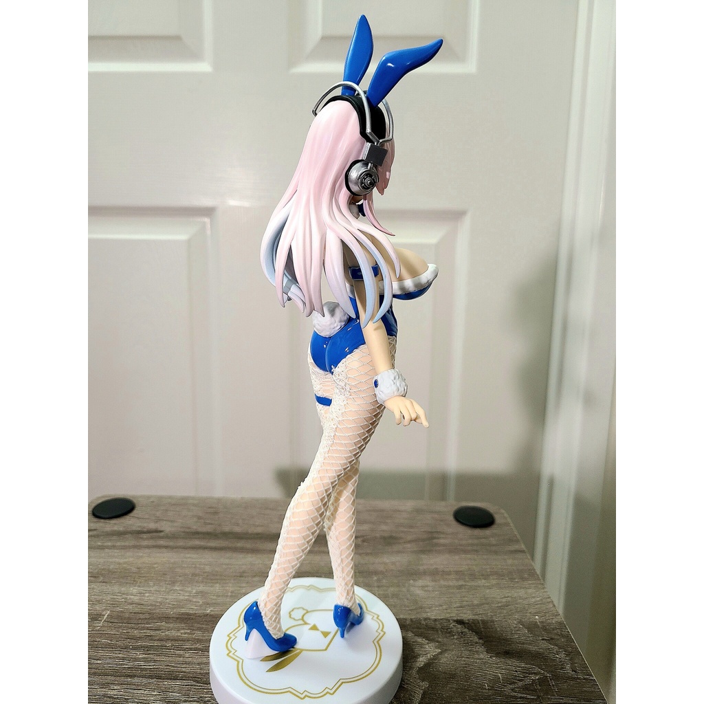 Mô hình Sonico - Super Sonico - BiCute Bunnies - Blue Rabbit ver Chính Hãng FuRyu