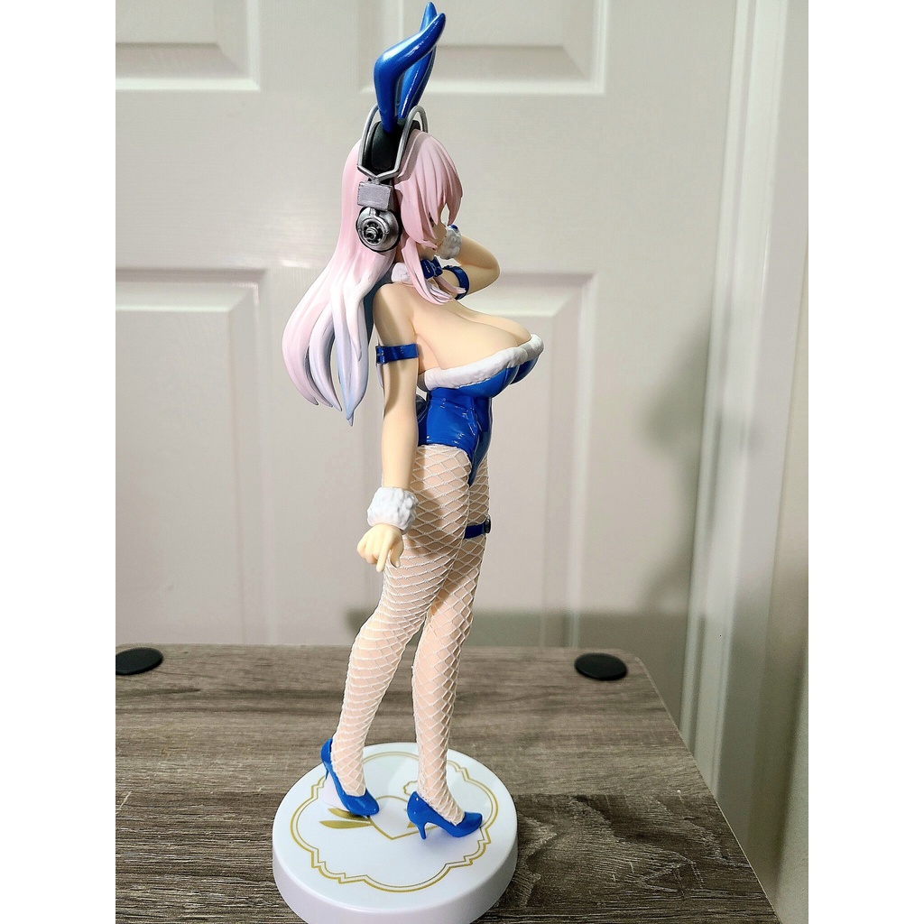 Mô hình Sonico - Super Sonico - BiCute Bunnies - Blue Rabbit ver Chính Hãng FuRyu