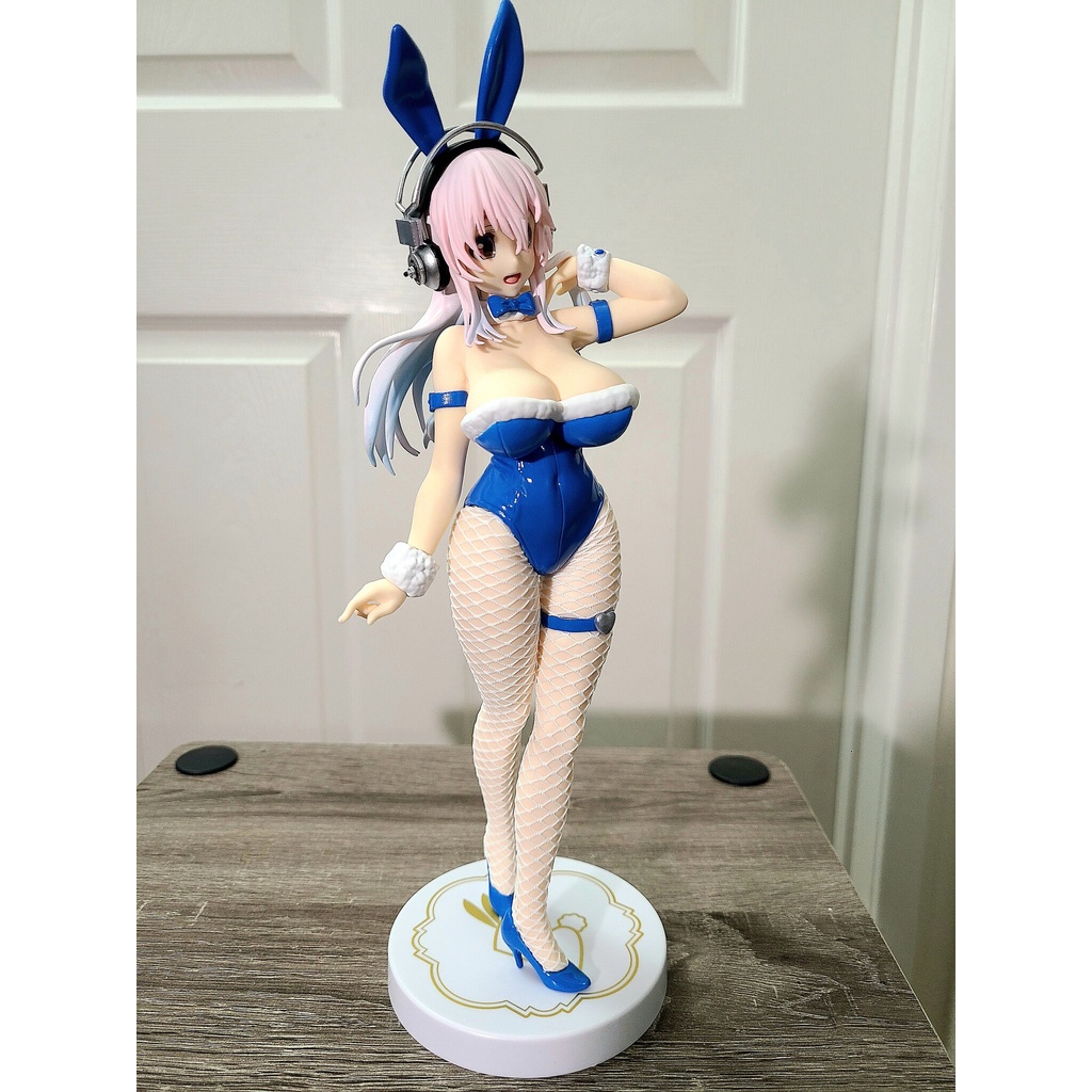 Mô hình Sonico - Super Sonico - BiCute Bunnies - Blue Rabbit ver Chính Hãng FuRyu