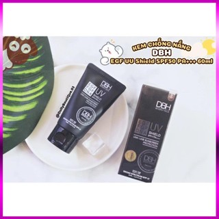 Kem chống nắng DBH SHIELD SPF50+ 60ml bảo vệ da chống lại ung thư oxy hoá dưỡng trắng.