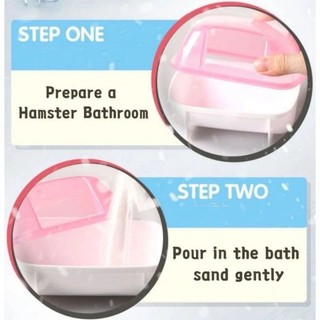 Nhà tắm nhỏ hamster