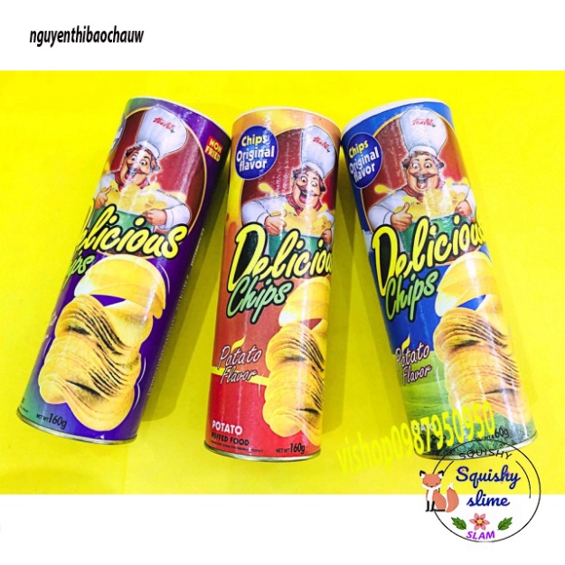 Đồ giải trí khăm hài hước hình hộp bánh củ khoai tây có rắn dài 1.3 mét bên trong- Hộp Snack kì quái MS