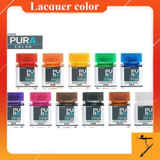 SƠN MÔ HÌNH JUMPWIND PURA COLOR ULTIMATE CLEAR