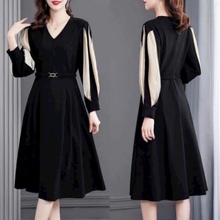 ĐẦM XÒE TAY PHỒNG DÀI PHỐI SỌC CÁCH ĐIỆU