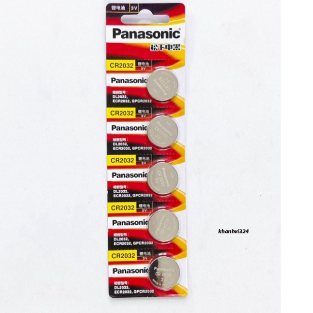 Pin CR2032 3v Lithium PANASONIC (hàng chất lượng)