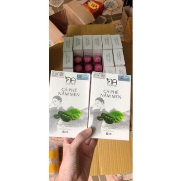 Cà Phê Nấm Men Giảm Cân VIC NA Coffee- Cà phê xanh tiêu mỡ-Làm gầy