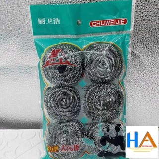 Combo 6 miếng cước chùi nồi