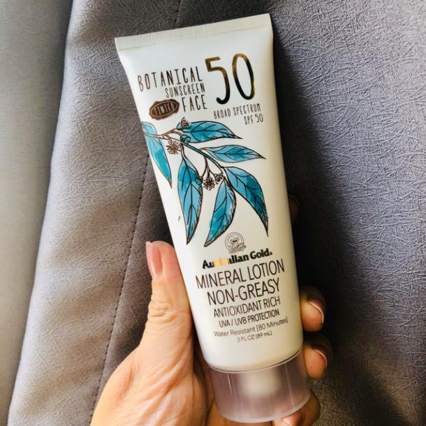 Kem chống nắng Australian Gold Tinted Botanical SPF50