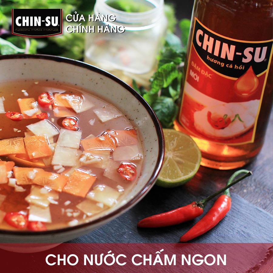 Nước Mắm CHIN-SU Cá Hồi Đậm Đặc Chai 500ml