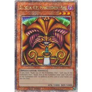 Thẻ Bài Yugioh Exodia the Forbidden One - TN23-EN002 - Quarter Century Rare 1st Edition