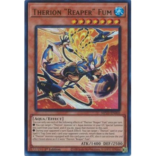 Thẻ Bài Yugioh Therion Reaper" Fum" - MP23-EN060 - Ultra Rare 1st Edition