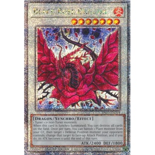 Thẻ Bài Yugioh Black Rose Dragon - TN23-EN014 - Quarter Century Rare 1st Edition
