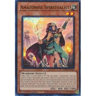 Thẻ Bài Yugioh Amazoness Spiritualist - MP23-EN222 - Ultra Rare 1st Edition