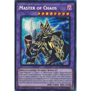 Thẻ Bài Yugioh Master of Chaos - MP23-EN018 - Prismatic Secret Rare 1st Edition