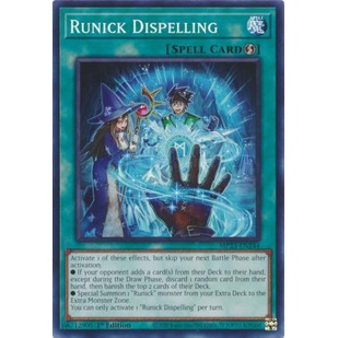 Thẻ Bài Yugioh Runick Dispelling - MP23-EN244 - Common 1st Edition