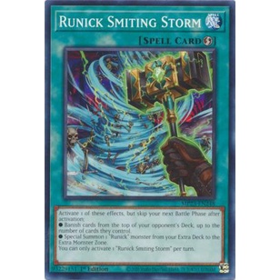 Thẻ Bài Yugioh Runick Smiting Storm - MP23-EN248 - Common 1st Edition