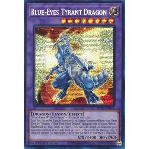 Thẻ Bài Yugioh Blue-Eyes Tyrant Dragon - MP23-EN019 - Prismatic Secret Rare 1st Edition