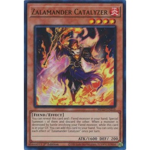 Thẻ Bài Yugioh Zalamander Catalyzer - MP23-EN216 - Ultra Rare 1st Edition