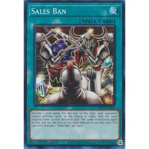 Thẻ Bài Yugioh Sales Ban - MP23-EN035 - Super Rare 1st Edition