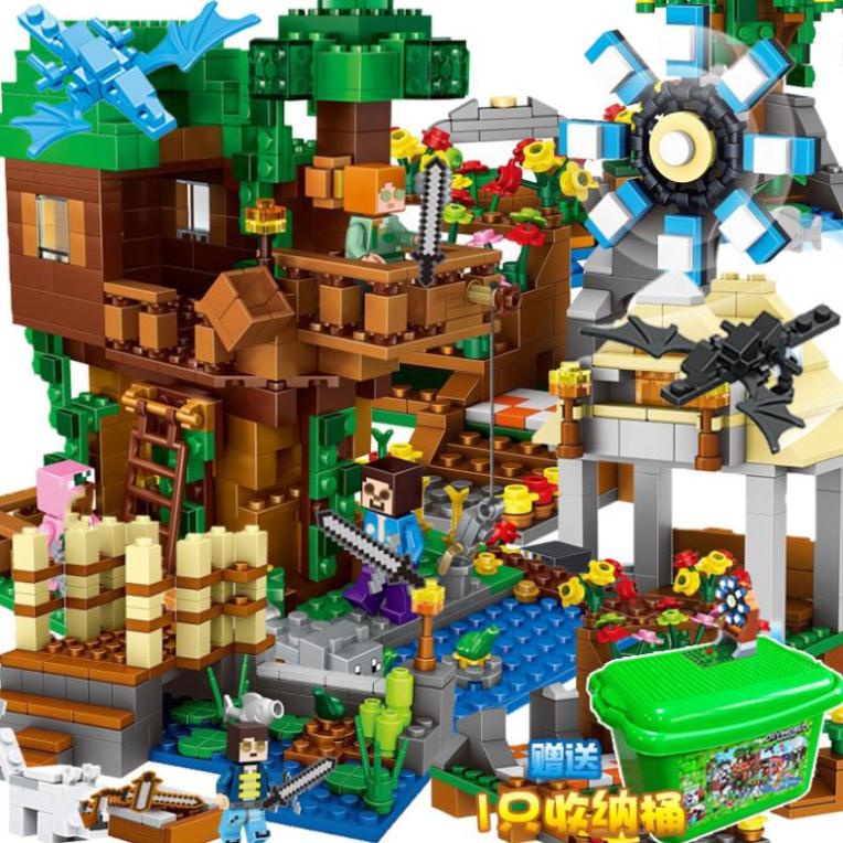 Bộ Đồ Chơi Lắp Ráp Minecraft Cho Bé Chơi Và Phát Triển Tư Duy