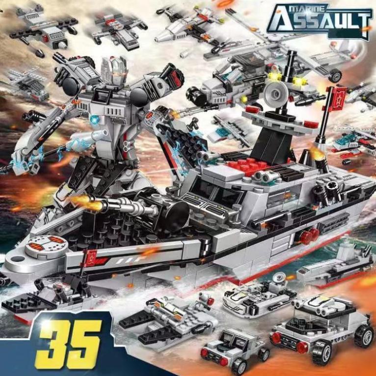 Bộ Đồ Chơi Lắp Ráp Lêgo City Cảnh Sát SWAT Và Các Mô Hình Lắp Ráp Xe Tăng, Máy Bay, Tàu Chiến, Tàu Vũ Trụ