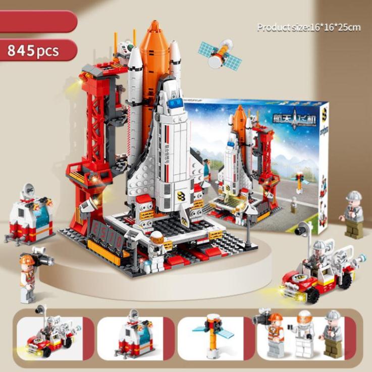 Đồ Chơi Lắp Ráp Tàu Vũ Trụ Legowin - Đồ Chơi Sáng Tạo, Xếp Hình Xe Tăng Máy Bay Xe Quân Sự SWAT Lêgo City