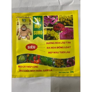 Đạm Magie SUMO Béo Mập Vàng giúp cây xanh lá,mập cành,bật chồi , hàng loại 1