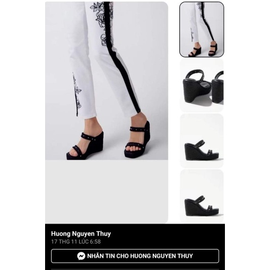 👖quần jean trắng thêu  #whitehouseblackmarket 😍