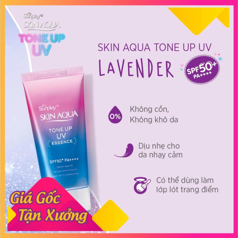 Kem Chống Nắng Tinh Chất Ngọc Trai Skin Aqua Tone Up 50ML