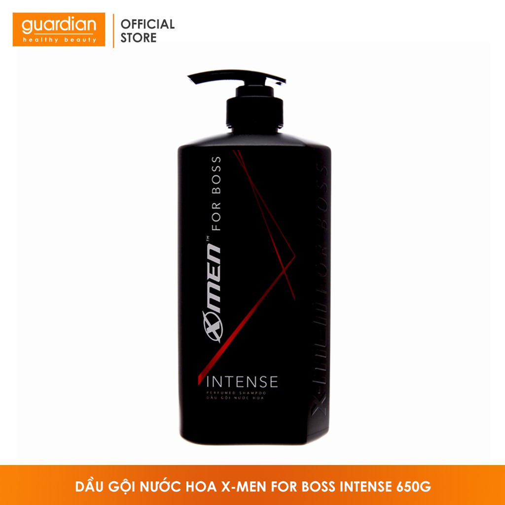 Dầu Gội Nước Hoa X-Men For Boss Intense Keratin Hương Trầm Nội Lực 650Gr