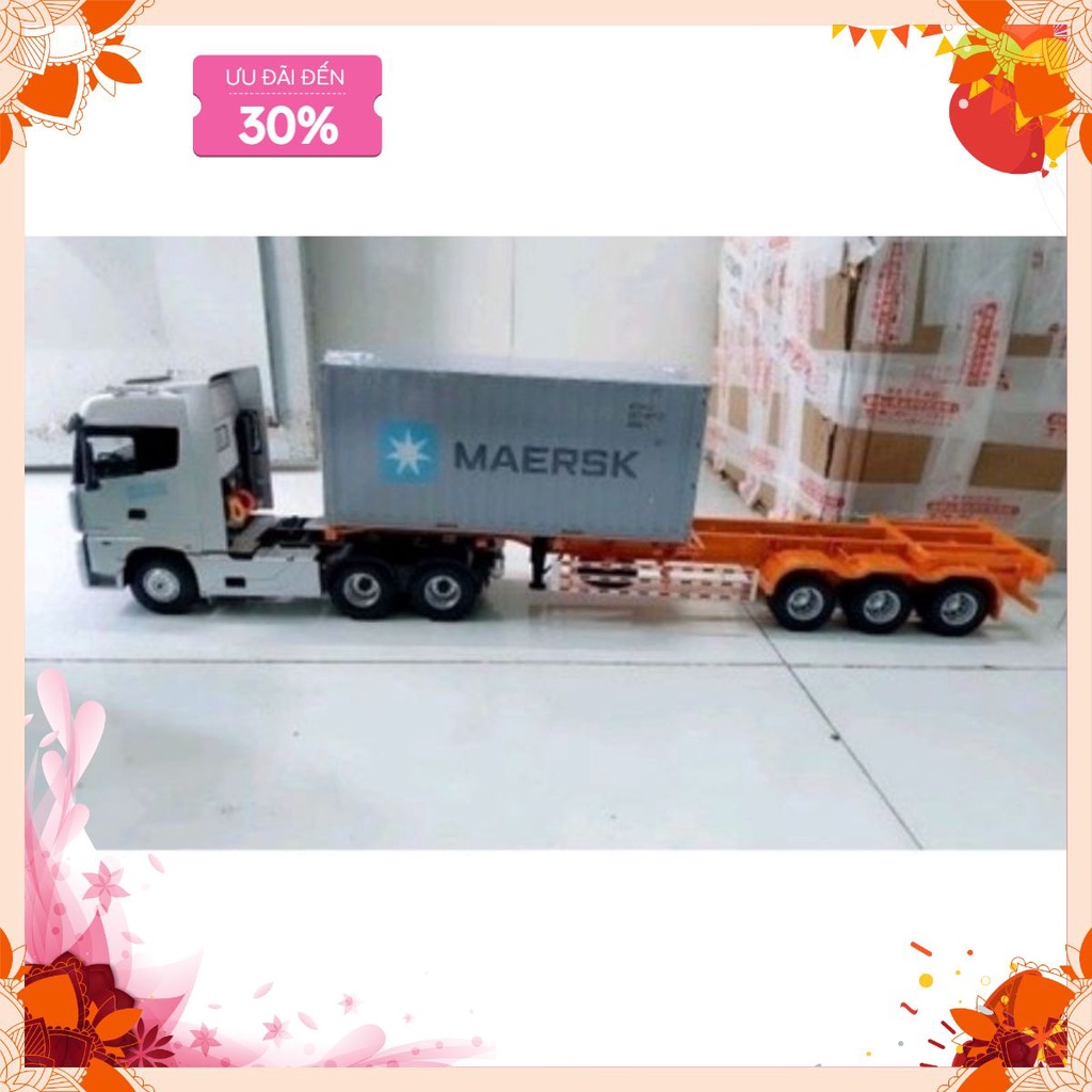 Xe mô hình container 1:24
