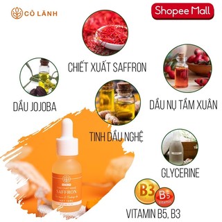 Serum tinh chất nghệ saffron