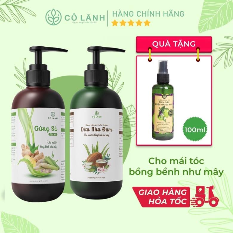 Combo dầu gội kem xả tóc